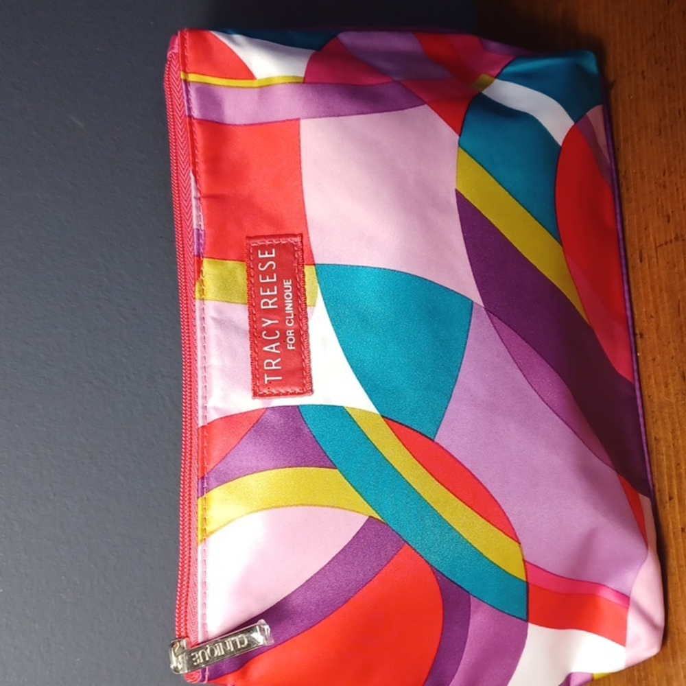 Tracy Reese Clininique cosmetic bag
